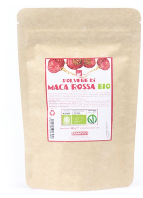 MACA ROSSA POLVERE BIO 200G