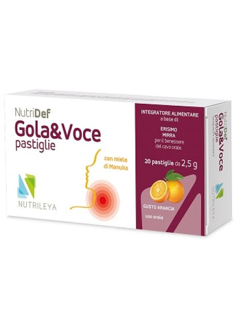 NUTRIDEF GOLA&VOCE ARA 20PAST