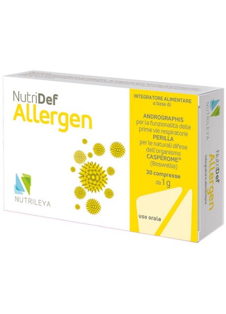 NUTRIDEF ALLERGEN 30CPR