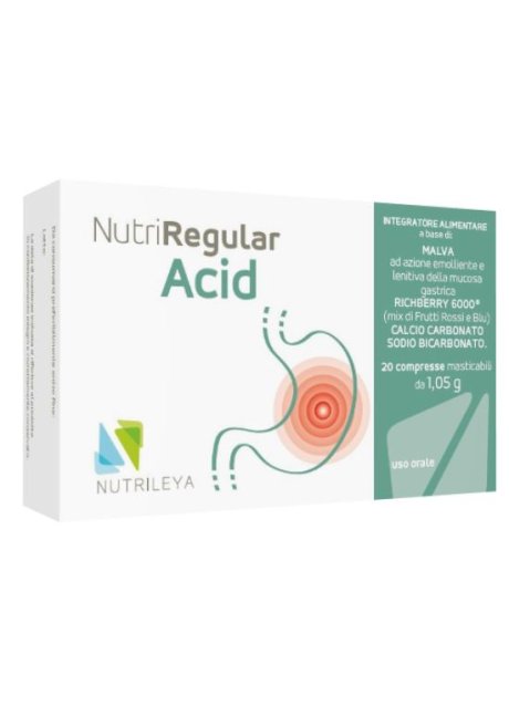 NUTRIREGULAR ACID 20CPR MAST