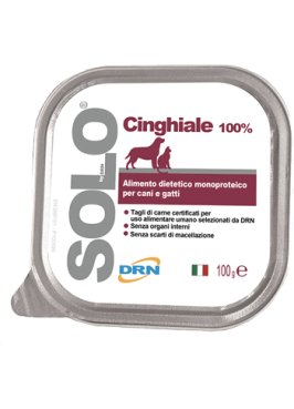 SOLO CINGHIALE CANI/GATTI 100G