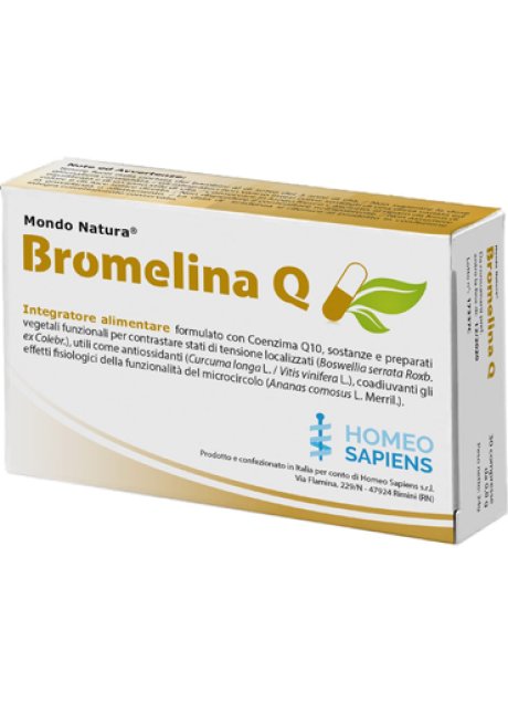 BROMELINA Q MONDO NATURA 30CPR