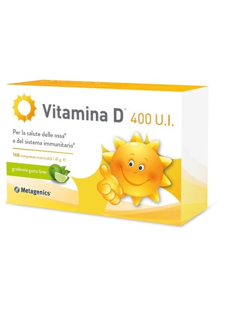 VITAMINA D 400 UI 168 COMPRESSE