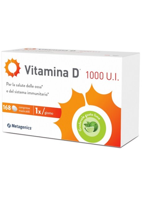 VITAMINA D 1000 UI 168 COMPRESSE