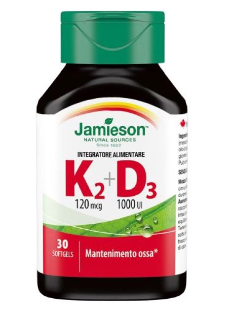 VITAMINA K2+D3 30PERLE