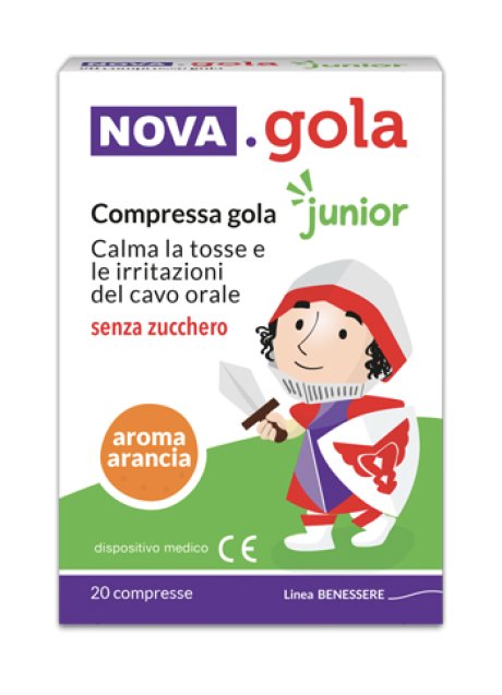 NOVA GOLA JUNIOR ARANCIA 20CPR