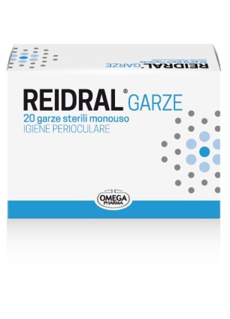 REIDRAL GARZE OCULARI 20PZ