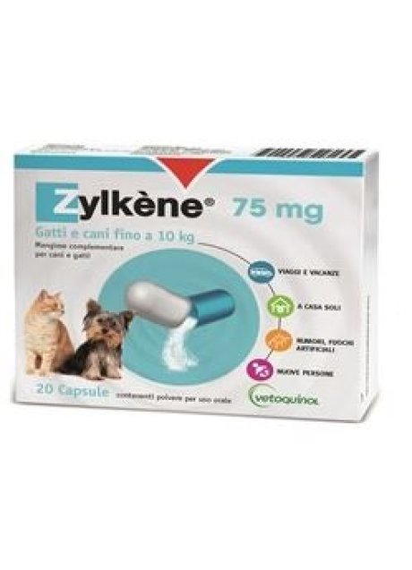 ZYLKENE CANI/GATTI 20 CAPSULE DA 75 MG