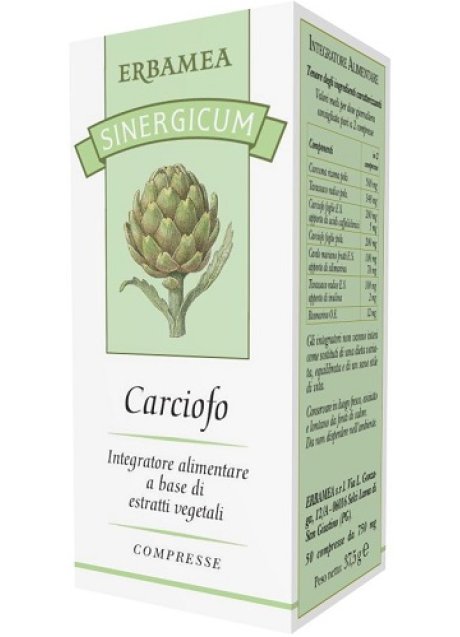 SINERGICUM CARCIOFO 50CPR 750MG