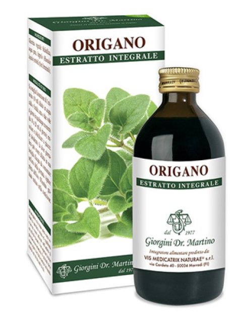 ORIGANO ESTRATTO INTEGR 200ML