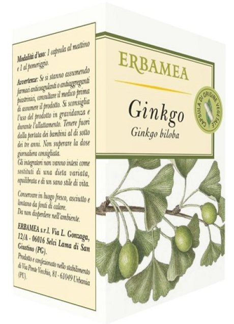 GINKGO 50CPS VEGETALI ERBAMEA