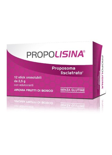 PROPOLISINA FRUTTI DI BOSCO 12 STICK OROSOLUBILI 