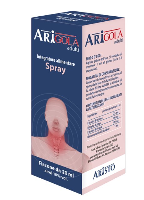 ARIGOLA ADULTI SPRAY 20ML