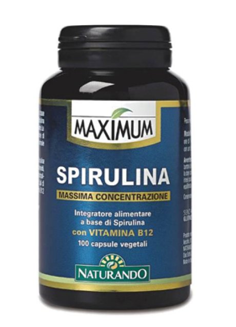 MAXIMUM SPIRULINA 100CPS