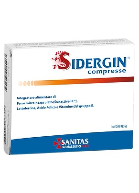 SIDERGIN 30 COMPRESSE