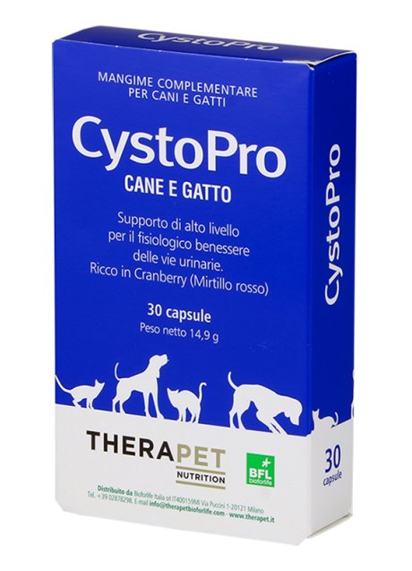 CYSTOPRO THERAPET 30CPS