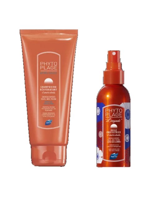 HUILE PHYTOPLAGE SHAMPOO DOCCIA 200 ML + OLIO SOLARE CAPELLI100 ML