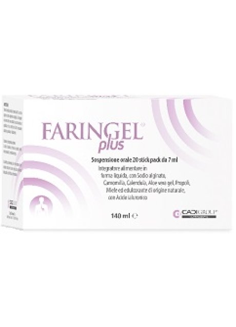 FARINGEL PLUS 20 STICK PACK 7 ML