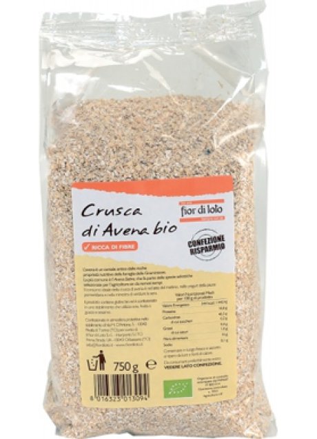 CRUSCA DI AVENA BIO 750G FDL