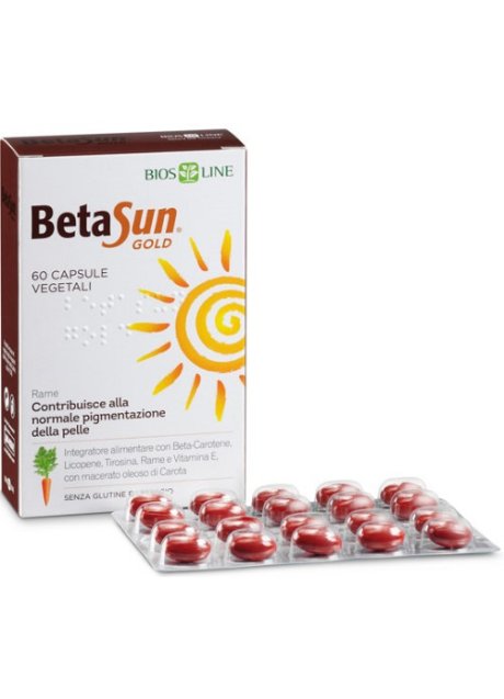 BIOSLINE BETA SUN GOLD 60 CAPSULE 34 G