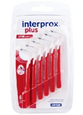 INTERPROX PLUS MINICONICO ROSSO 6 PEZZI