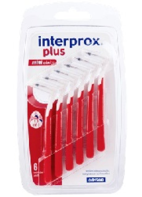 INTERPROX PLUS MINICONICO ROSSO 6 PEZZI