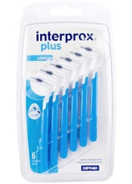 INTERPROX PLUS CONICO BLU 6 PEZZI