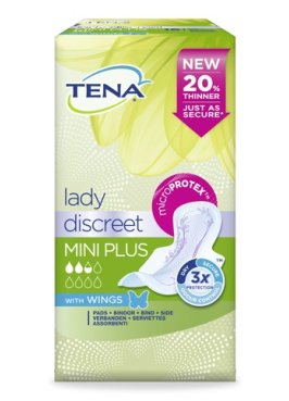 TENA LADY DISCREET MINI PLUS W