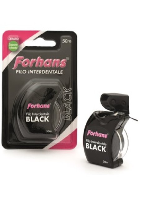 FORHANS FILO INTERD BLACK 50M