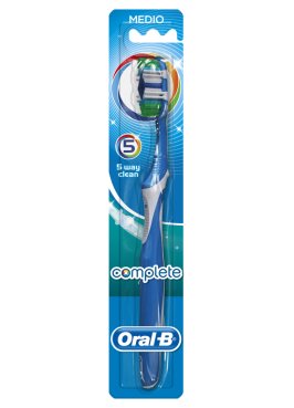 ORALB COMPLETE 5 IN 1 SPAZZOLINO MEDIO TESTINA 40 MM