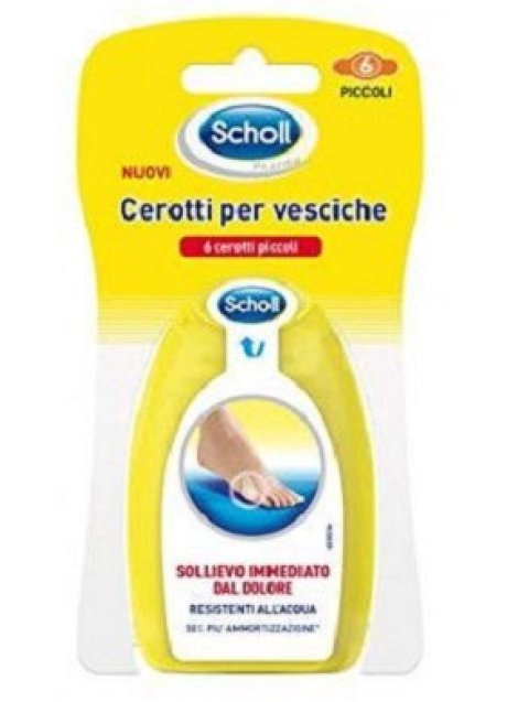 SCHOLL CEROTTI PER VESCICHE PICCOLI 6 PEZZI