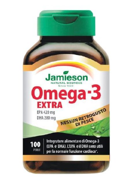 JAMIESON OMEGA 3 EXTRA 100PRL