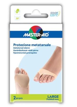 PROTEZIONE MASTER-AID PER METATARSO IN TESSUTO ELASTICO E GEL L 1 PAIO