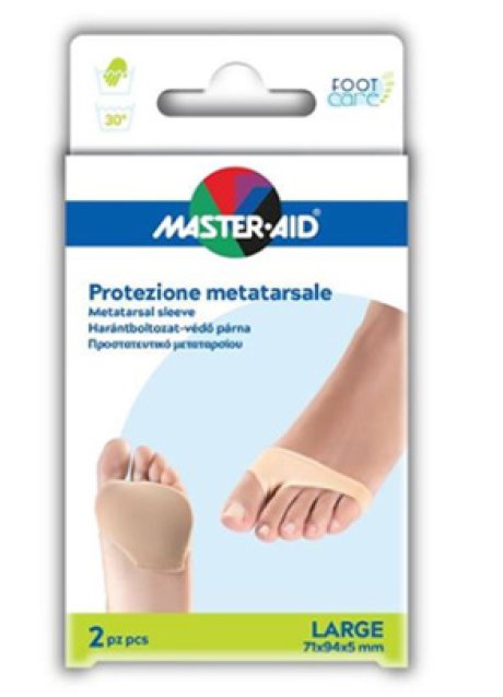 PROTEZIONE MASTER-AID PER METATARSO IN TESSUTO ELASTICO E GEL L 1 PAIO