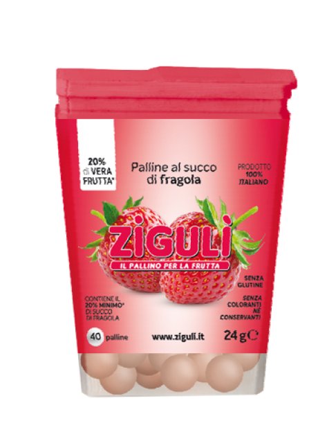 ZIGULI-FRAGOLA 40PALLINE 24G