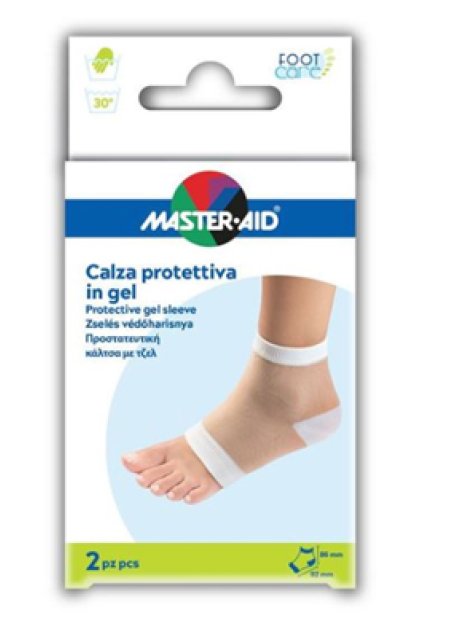 CALZA MASTER-AID CON PROTEZIONE IDRATANTE IN GEL 2 PEZZI