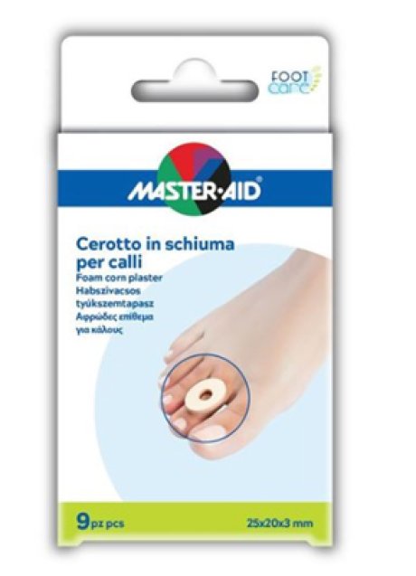 PROTEZIONE MASTER-AID IN SCHIUMA PER CALLI SPESSORE 3 MM 9 PEZZI