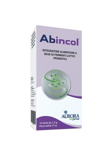 ABINCOL 14 STICK OROSOLUBILI