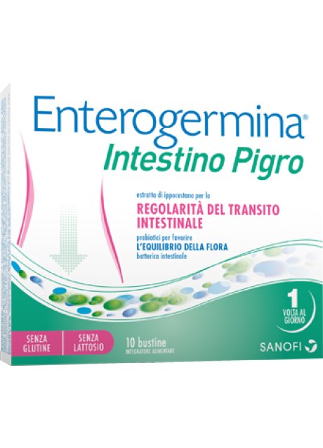 ENTEROGERMINA INTESTINO PIGRO 10 BUSTINE