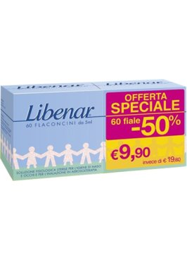 FIALE MONODOSE LIBENAR 60 PEZZI DA 5 ML