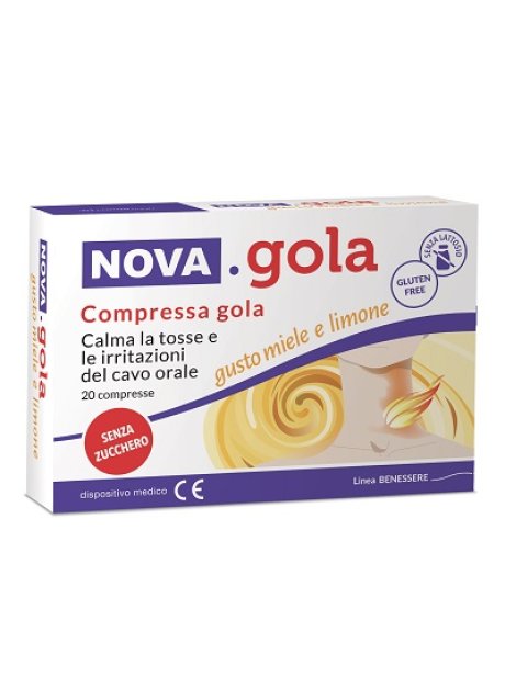 NOVA GOLA LIMONE/MIELE 20CPR