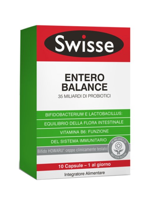 SWISSE ENTERO BALANCE 10 CAPSULE