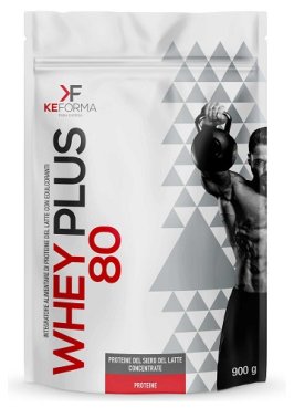 WHEY PLUS 80 FRAGOLA BUSTA900G