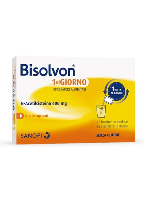 BISOLVON 1 AL GIORNO 12 BUSTINE DA 3 G