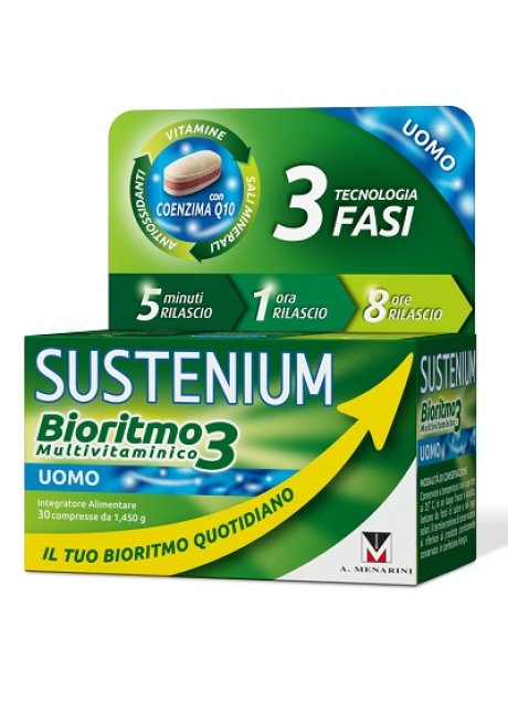 SUSTENIUM BIORITMO3 UOMO ADULTO 30 COMPRESSE