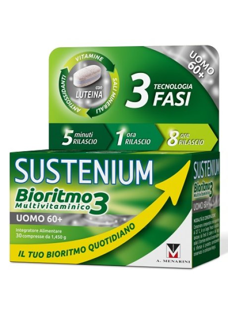 SUSTENIUM BIORITMO3 UOMO 60+ 30 COMPRESSE