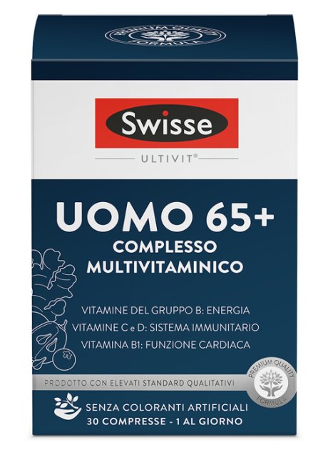 SWISSE UOMO 65+ MULTIVIT 30CPR