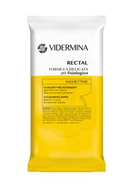 VIDERMINA RECTAL SALVIETTINE 15 PEZZI