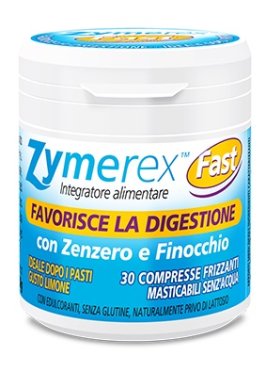 ZYMEREX FAST 30 COMPRESSE MASTICABILI CON ZENZERO E FINOCCHIO GUSTO LIMONE