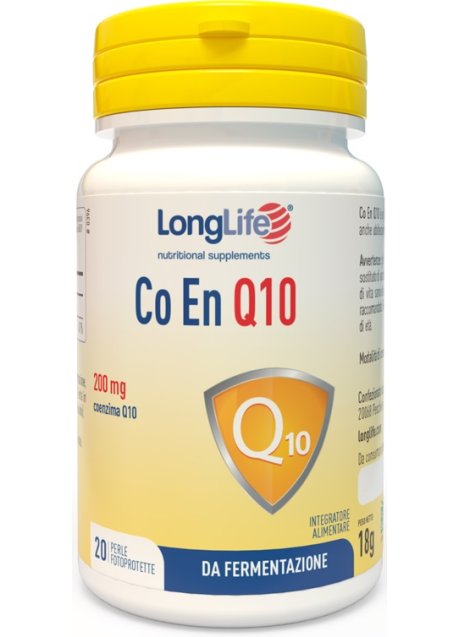 LONGLIFE COENQ10 200MG 20PRL